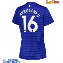 Everton Vitaliy Mykolenko #16 Replica Home Shirt Ladies 2025-26 Short Sleeve
